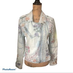 Denim Moto Jacket from Evereve